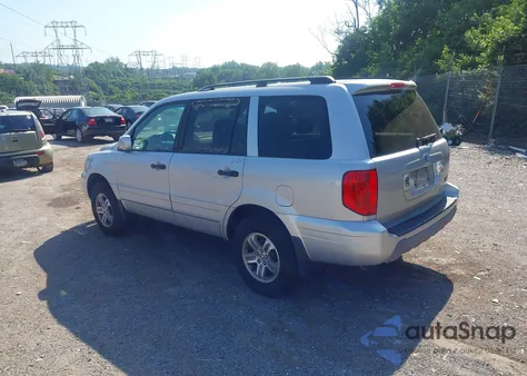 2004 Honda Pilot Ex-L z USA, uszkodzony, nr VIN 2HKYF18574H507137